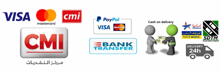 Payment and delivery options