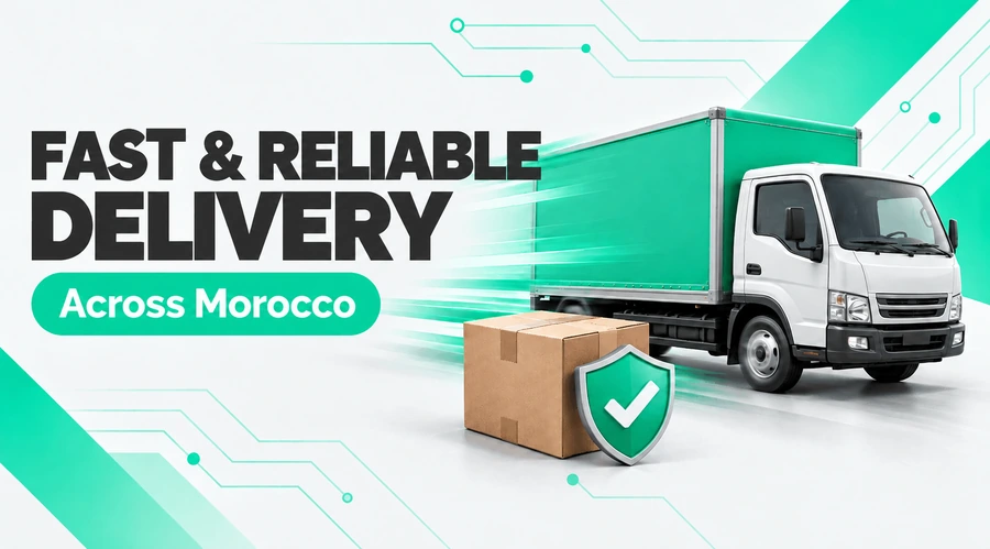 Fast and reliable delivery across Morocco