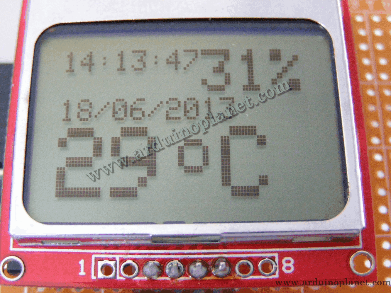 Afficheur LCD Nokia 5110 48x84 – Image 3