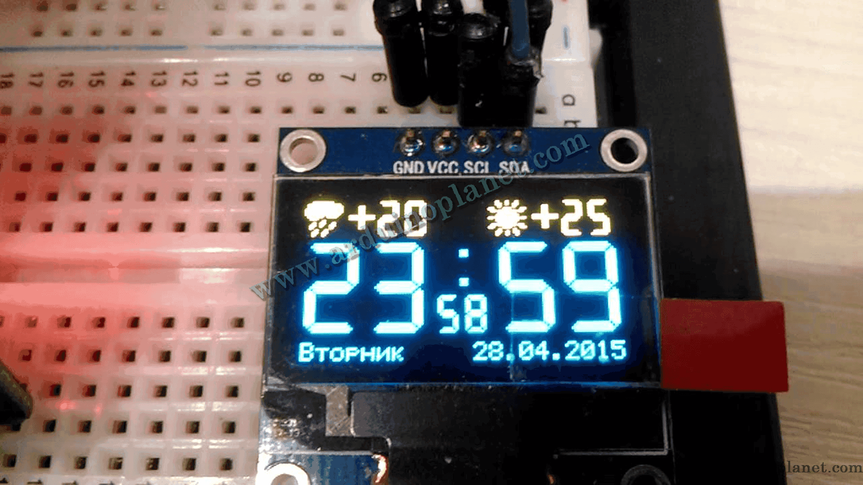 Afficheur OLED 0.96" 128x64 – Image 3