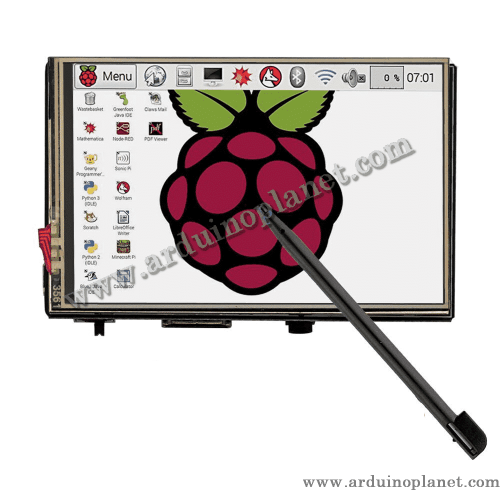 Afficheur Tactile 3.5" (480X320) Pour Raspberry PI