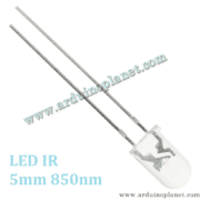 Led Émetteur Infrarouge 5mm 850nm
