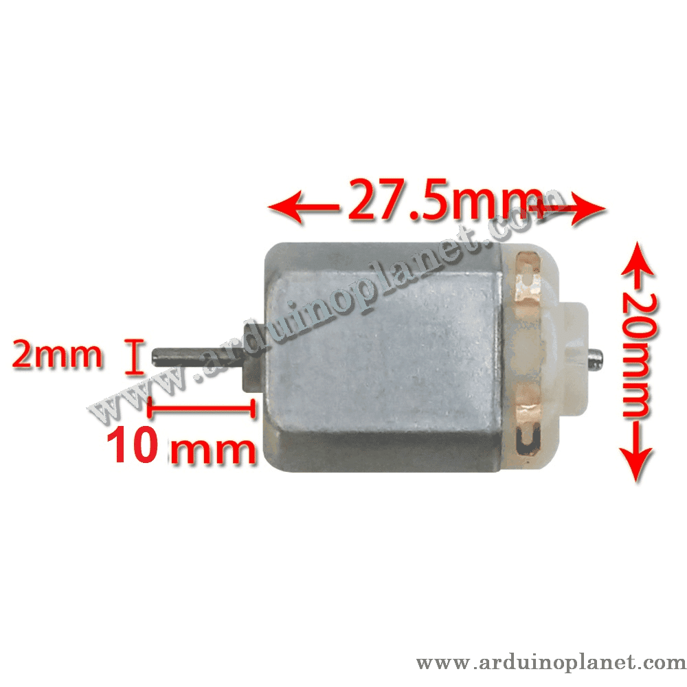 Moteur DC 130 3-6V – Image 3