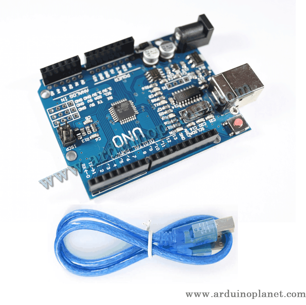 Arduino Uno SMD + Câble Usb