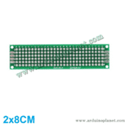 PCB Double Face Perforé 2X8CM
