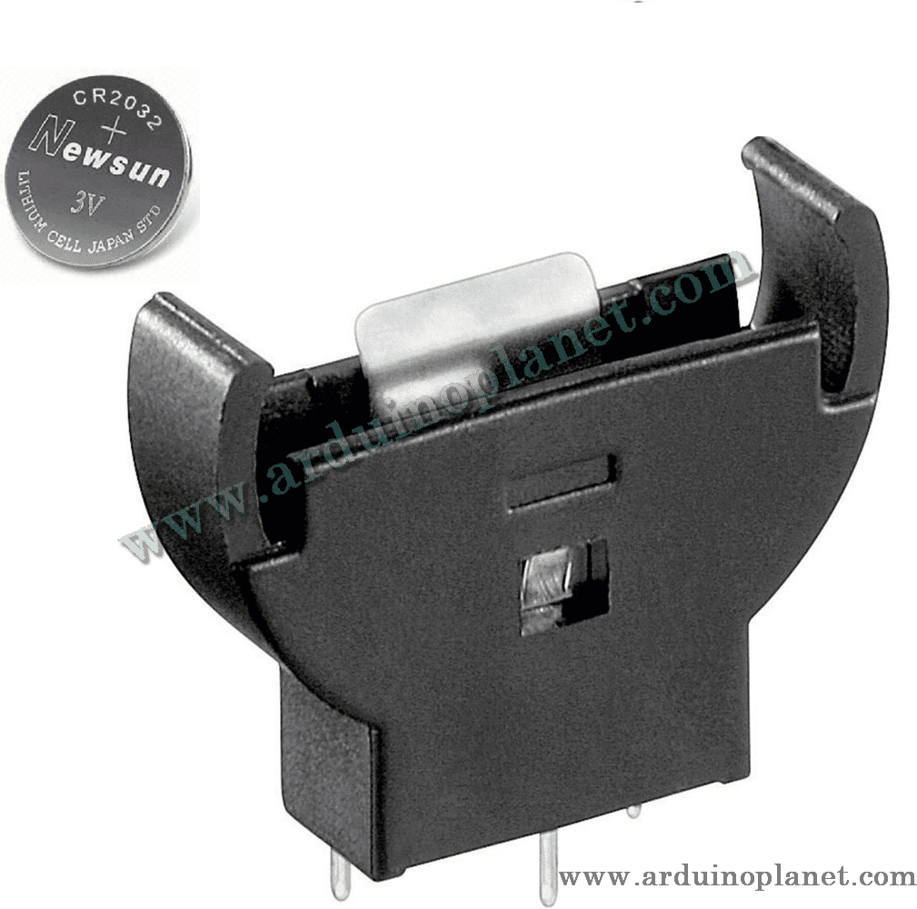 Support Pour Batterie 3V CR2032/CR2025