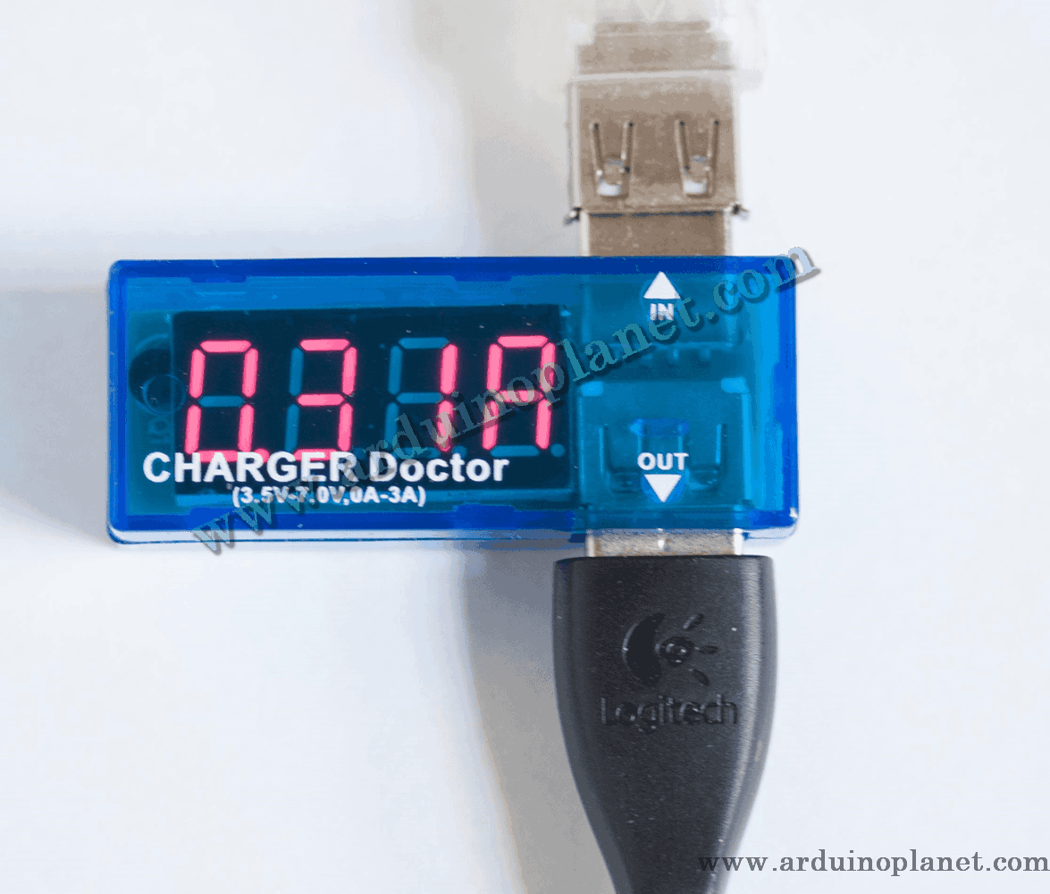 USB Doctor Testeur USB Voltmétre et Ampèremètre – Image 2