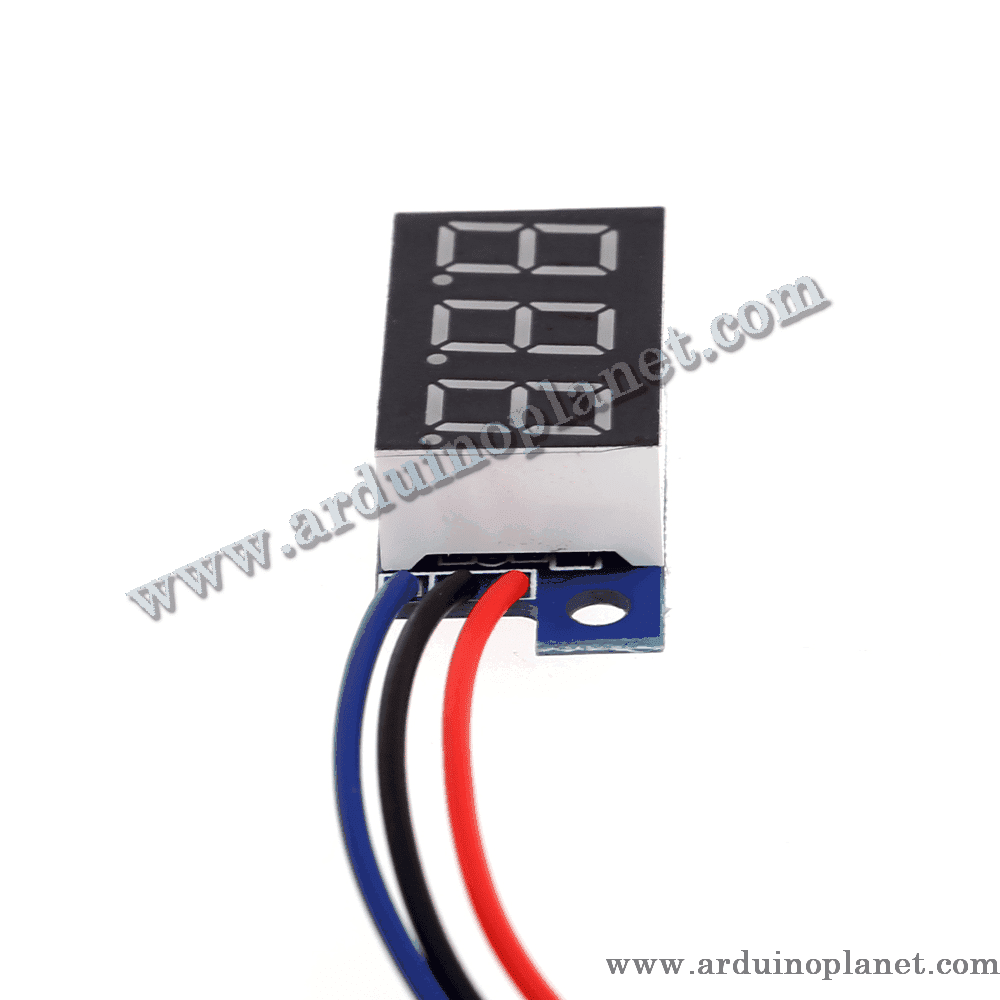 Voltmétre 100V DC (3 Fils) – Image 4