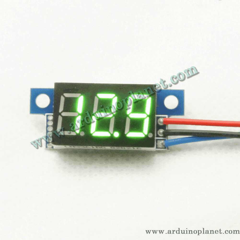 Voltmétre 100V DC (3 Fils) – Image 2
