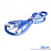 Câble USB avec Fiche B 30CM
