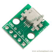 Connecteur Avec Port Micro Usb Femelle