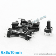 Bouton Poussoir 6x6x10mm