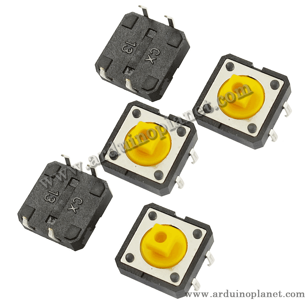 Bouton Poussoir 12x12x7.3mm