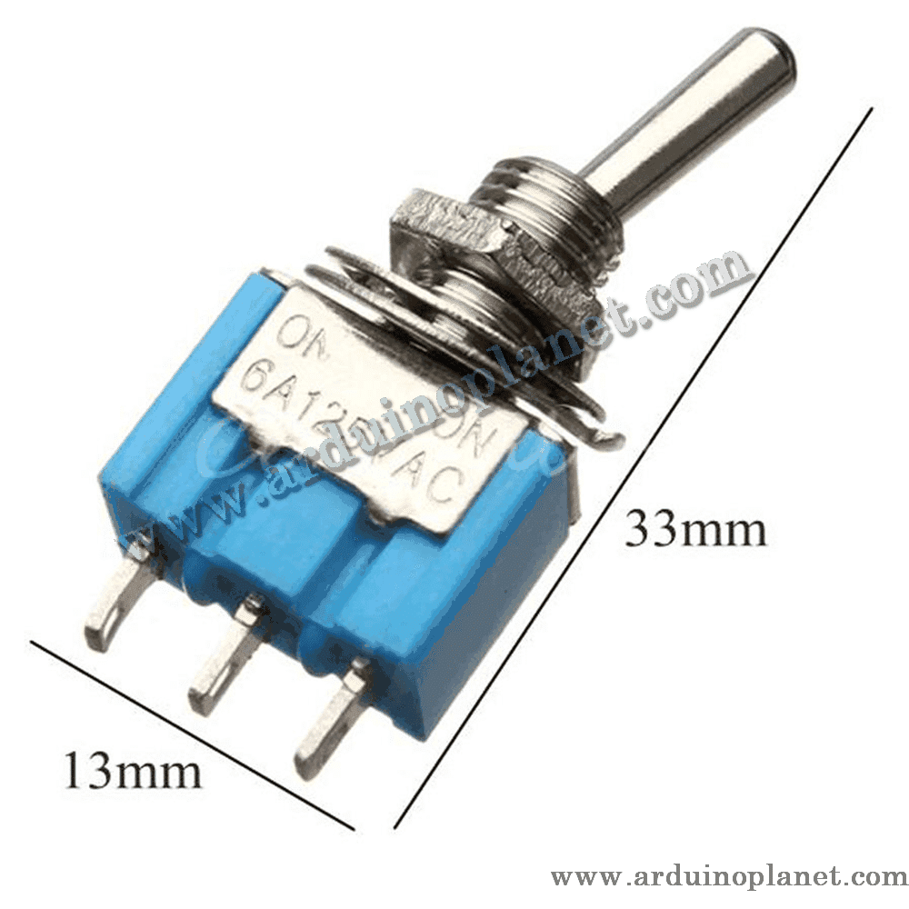 Interrupteur 2 Positions MTS-102 6A – Image 3