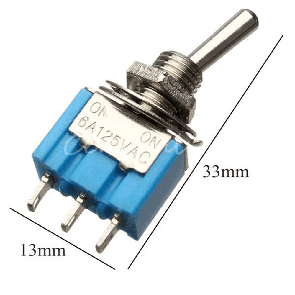 Interrupteur 2 Positions MTS-102 6A – Image 3