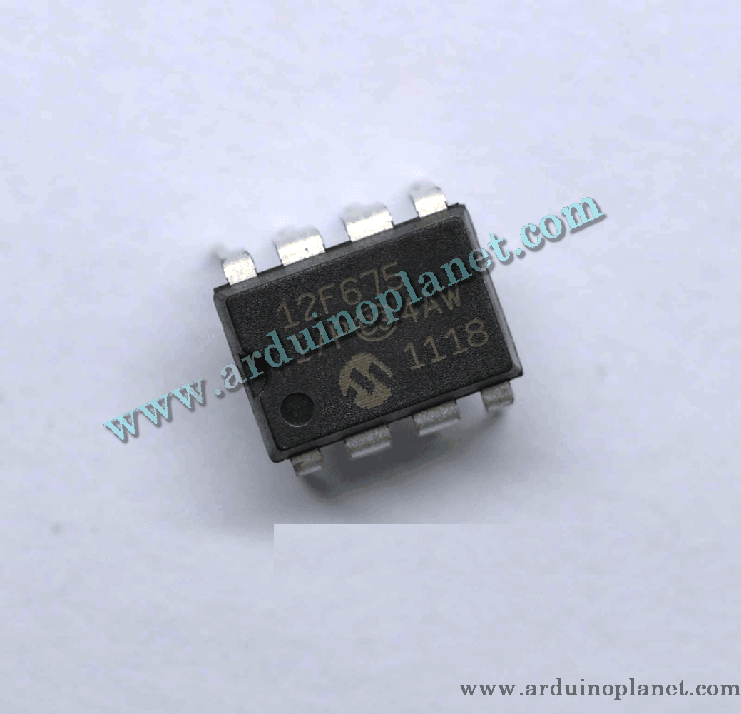 PIC12F675 Microcontrôleur 20Mhz 1.75KB