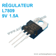 L7809 Régulateur de Tension To-220 9V 1.5A