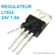 L7824 Régulateur de Tension To-220 24V 1.5A