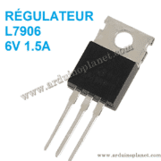 L7906 Régulateur de Tension To-220 -6V 1.5A
