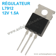 L7912 Régulateur de Tension To-220 -12V 1.5A