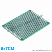 PCB Double Face Perforé 5X7CM
