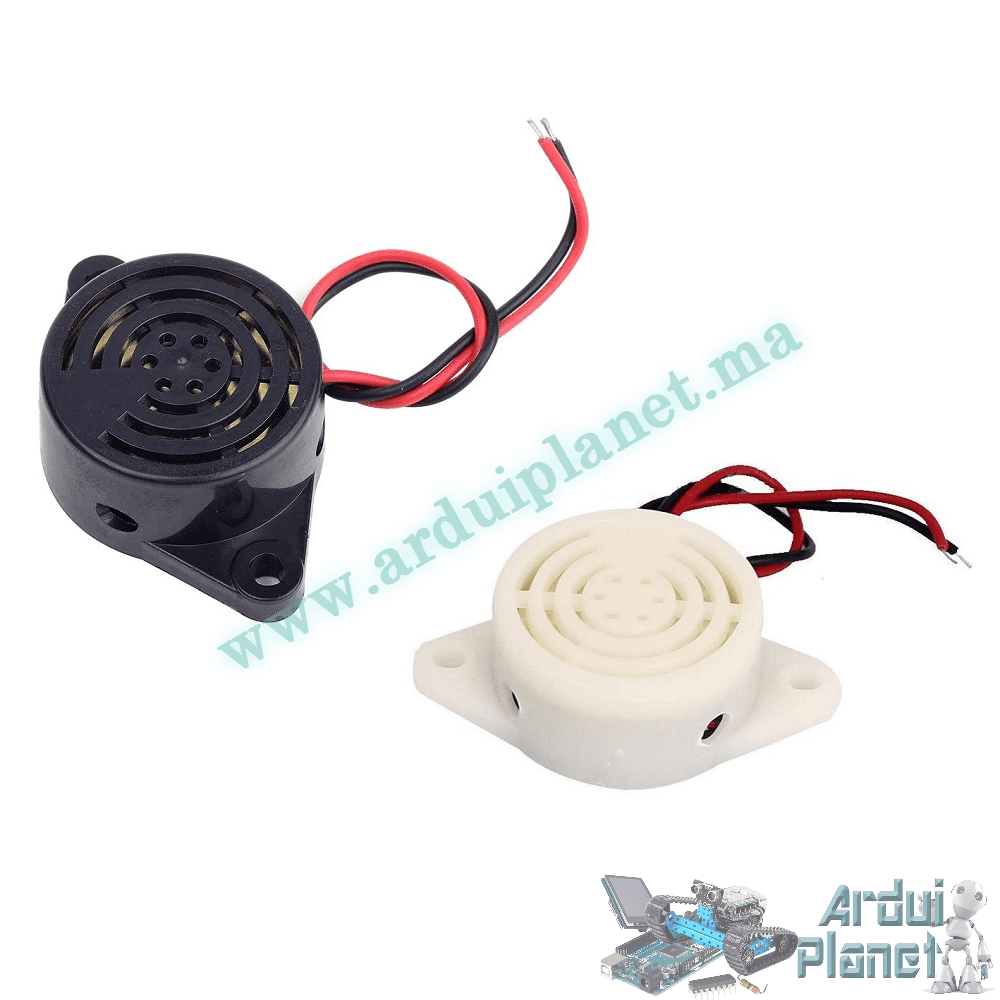 Buzzer Alarme Électronique Actif SFM-27 3-24V 95dB