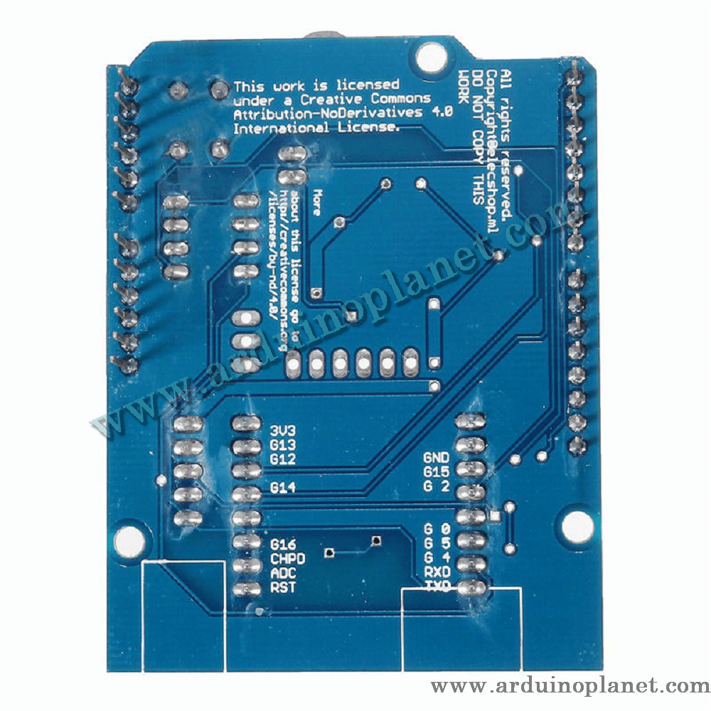 Shield Wifi ESP8266 UART Pour Uno/Mega – Image 2