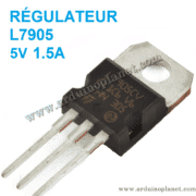 L7905 Régulateur de Tension To-220 -5V 1.5A