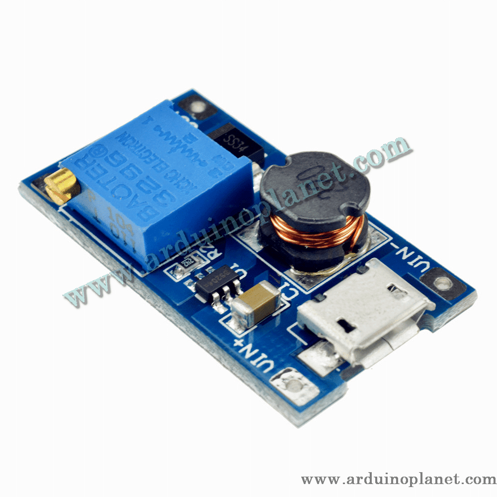 MT3608 2A Élévateur de Tension, Avec Connecteur – Image 2