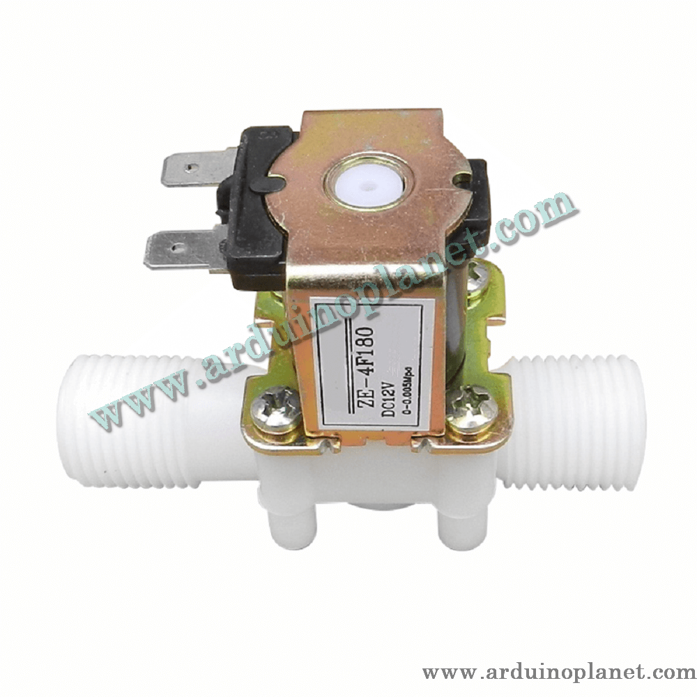 Électrovanne 12V DC Pour Eau / Air 1/2" NC