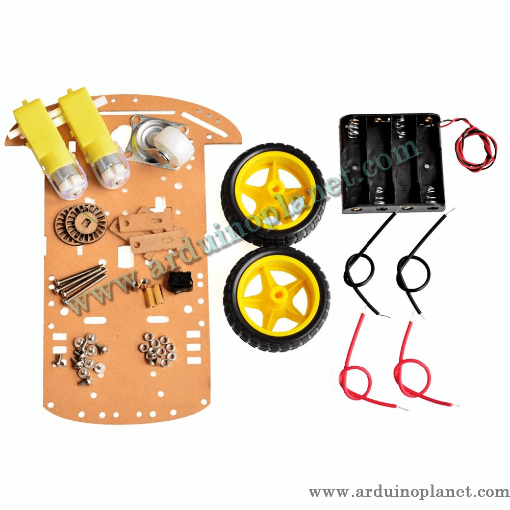 Kit Chassis Robot Voiture 2WD – Image 2