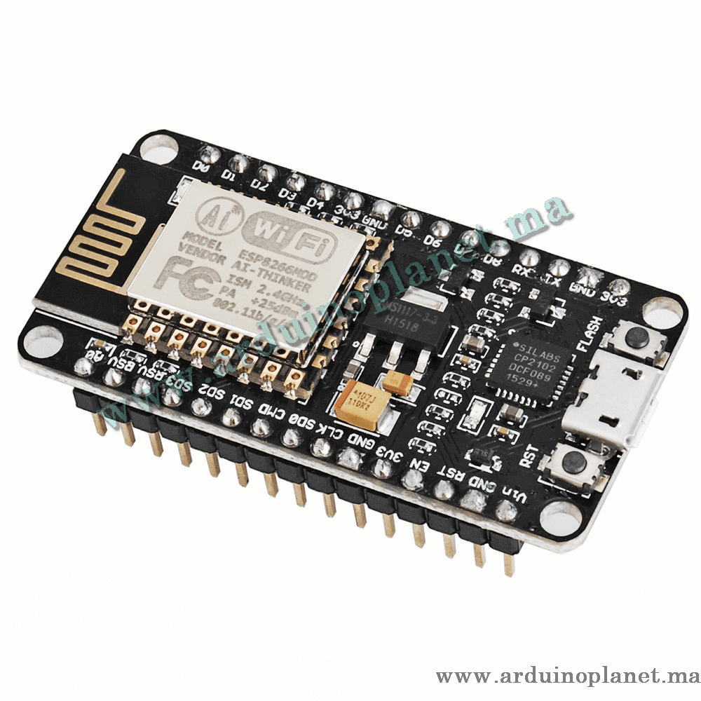 NodeMcu V3 ESP8266 ESP-12E Wifi 4Mb, "Internet des Objets"