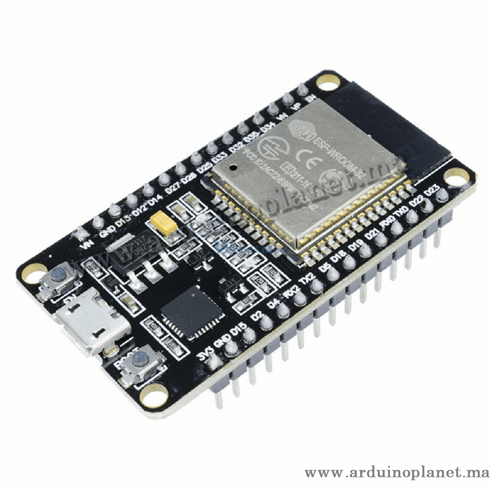 ESP-32S Espressif Dual core, 2.4GHZ, Wifi, Bluetooth – Image 3