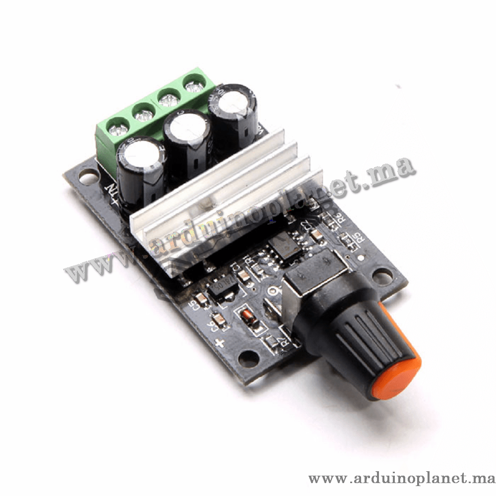 Variateur de Vitesse PWM 3A 80W Pour Moteur DC