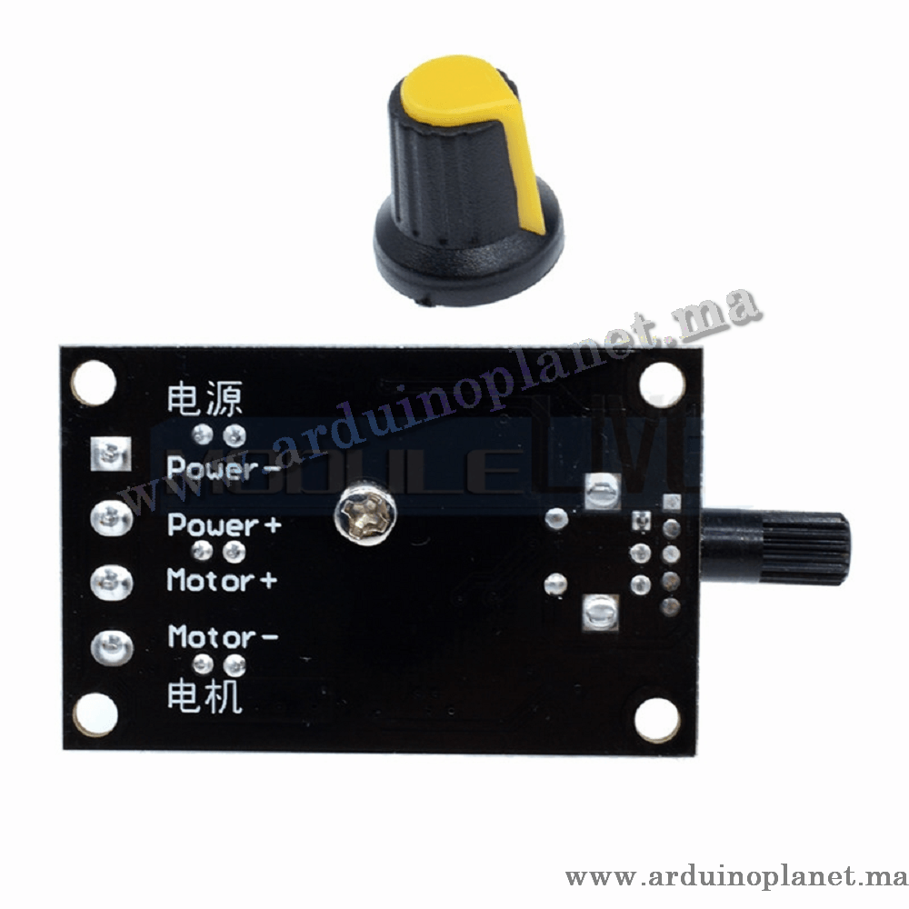 Variateur de Vitesse PWM 3A 80W Pour Moteur DC – Image 2