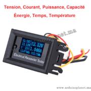 Multimétre Oled 33V 10A, Tension, courant, capacité, puissance