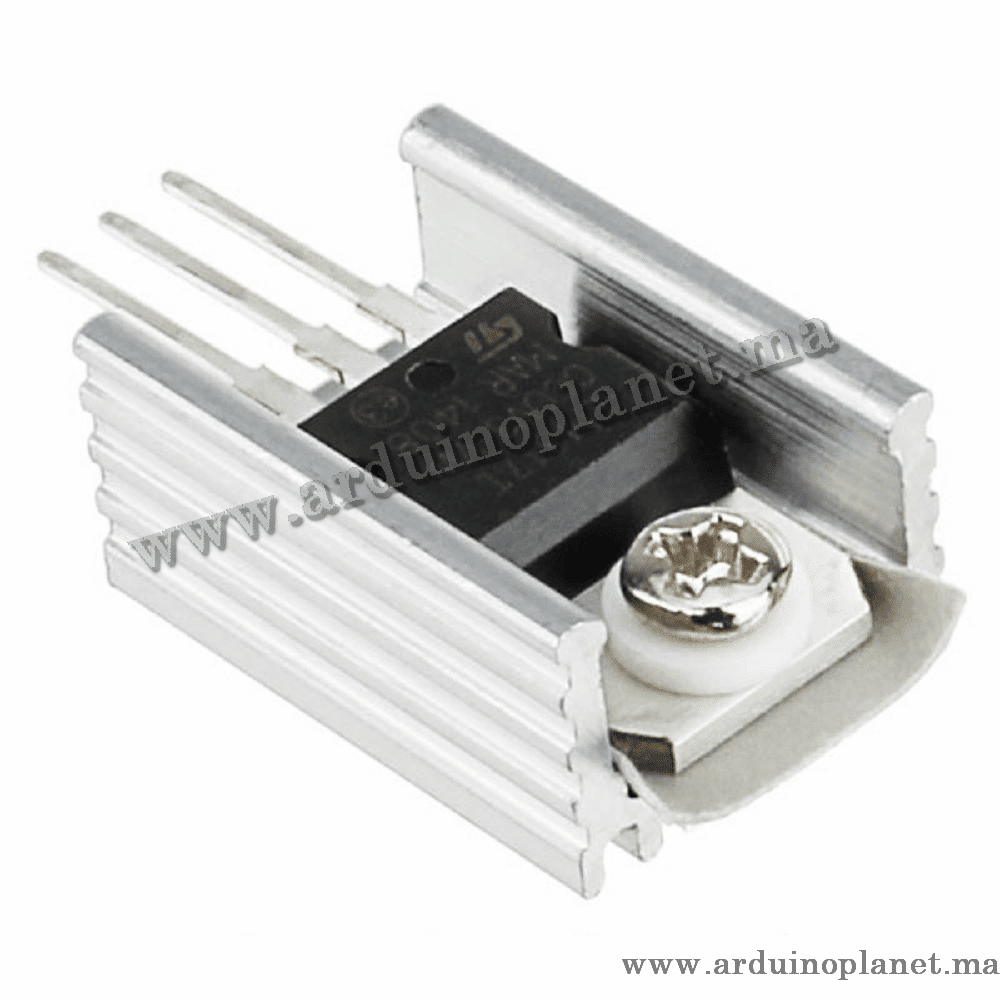 Kit Dissipateur Thermique en Aluminium pour TO-220 – Image 2
