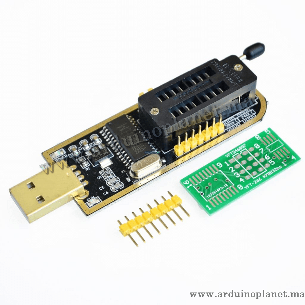 CH341A Programmateur USB pour EEPROM BIOS SPI