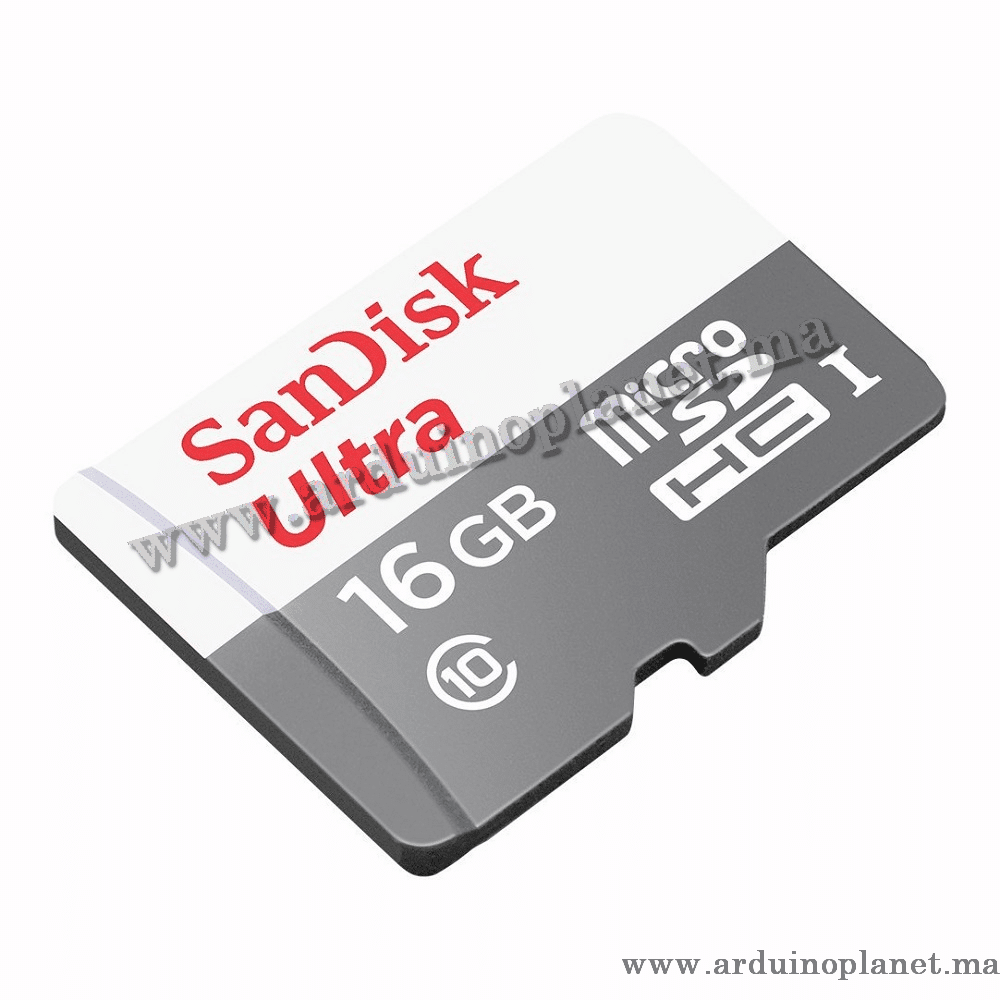 Carte mémoire 16Go MicroSDHC