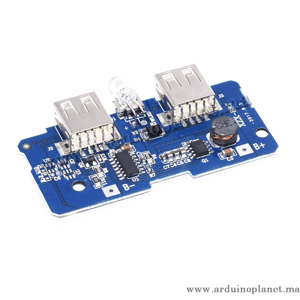 Carte de Charge pour Power Bank 2A