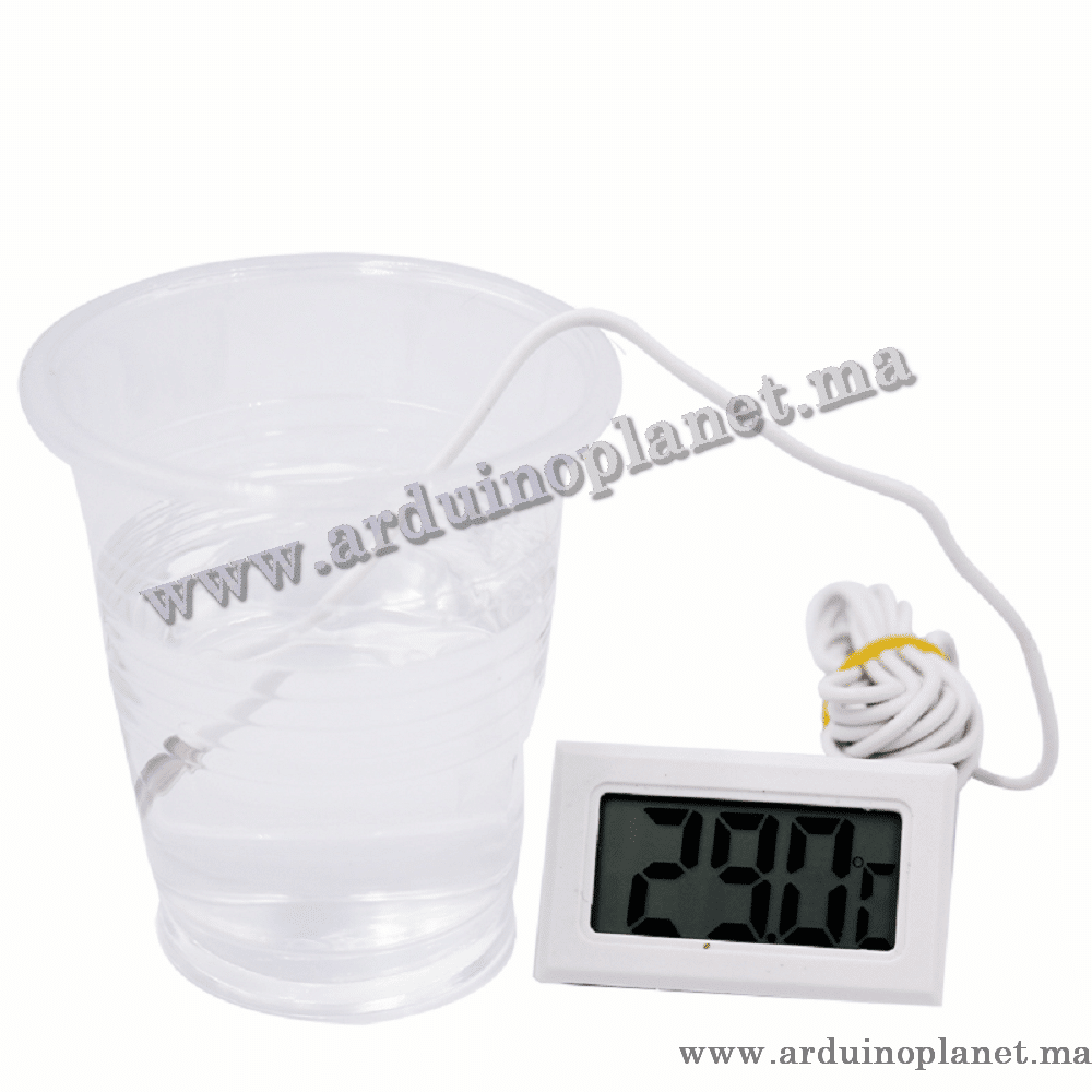 Thermomètre Numérique LCD Avec Sonde – Image 2