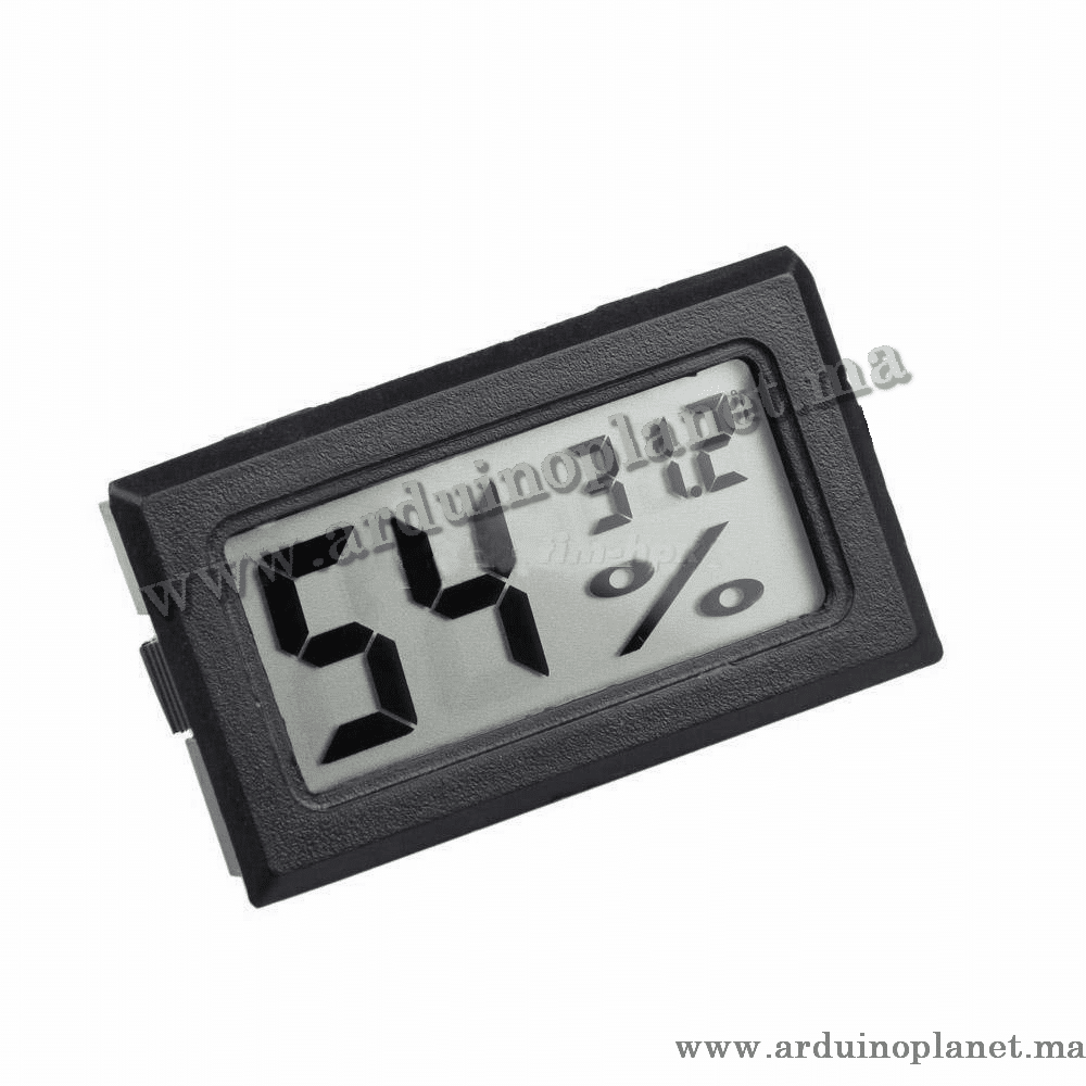 Thermomètre Hygromètre Numérique LCD