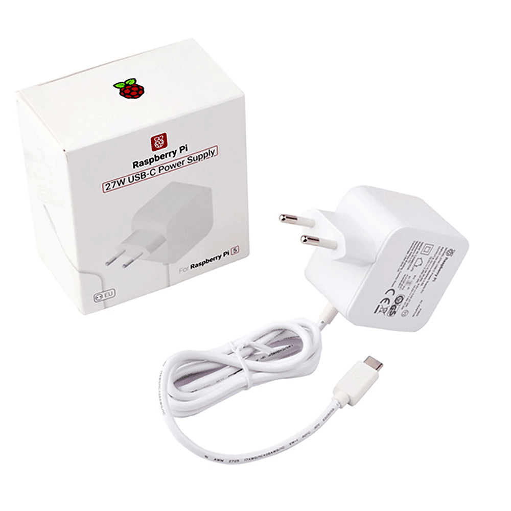 Alimentation Officiel Raspberry Pi 5 USB-C 27W