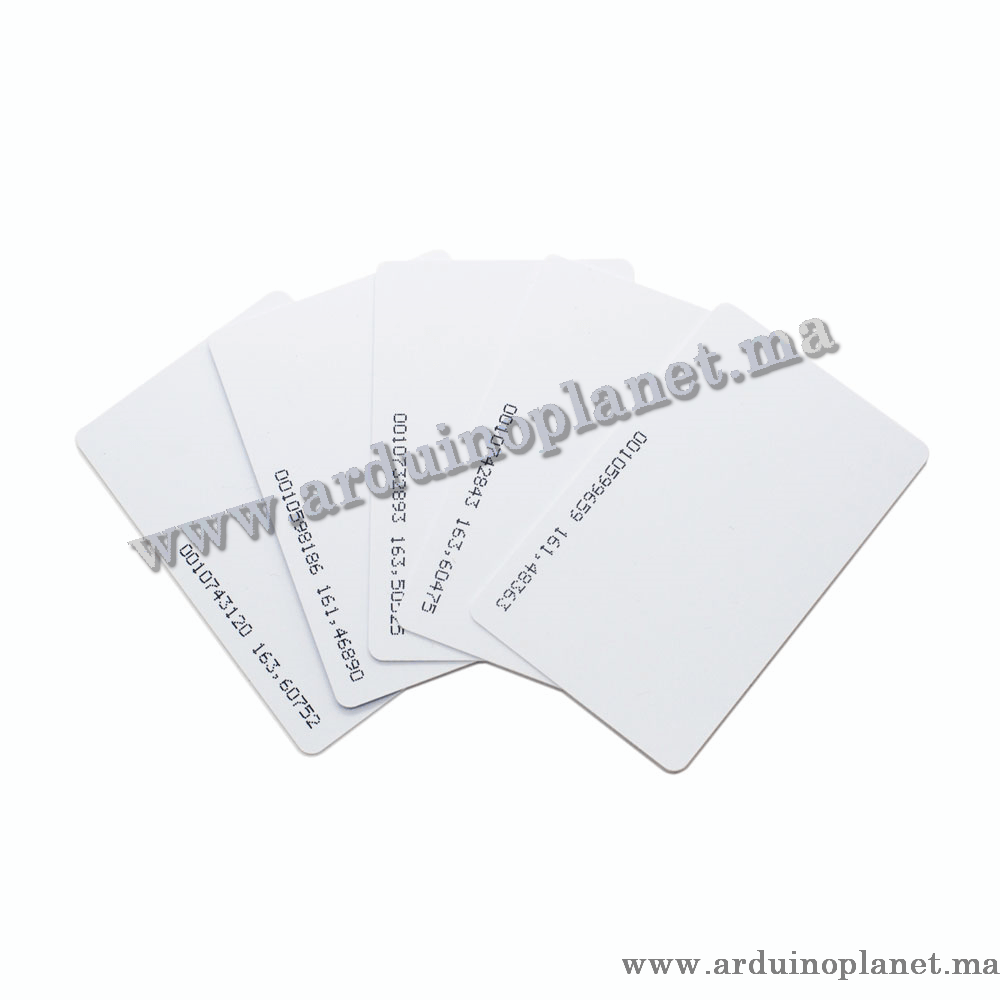 Carte RFID EM4100, TK4100 125KHz