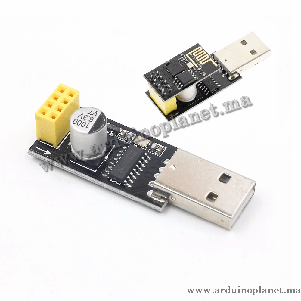 Adaptateur Usb TTL vers ESP8266 ESP-01 CH340