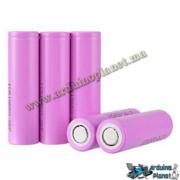 بطارية ليثيوم INR18650 بسعة 2200mAh — مسطحة الطرف وغير محمية