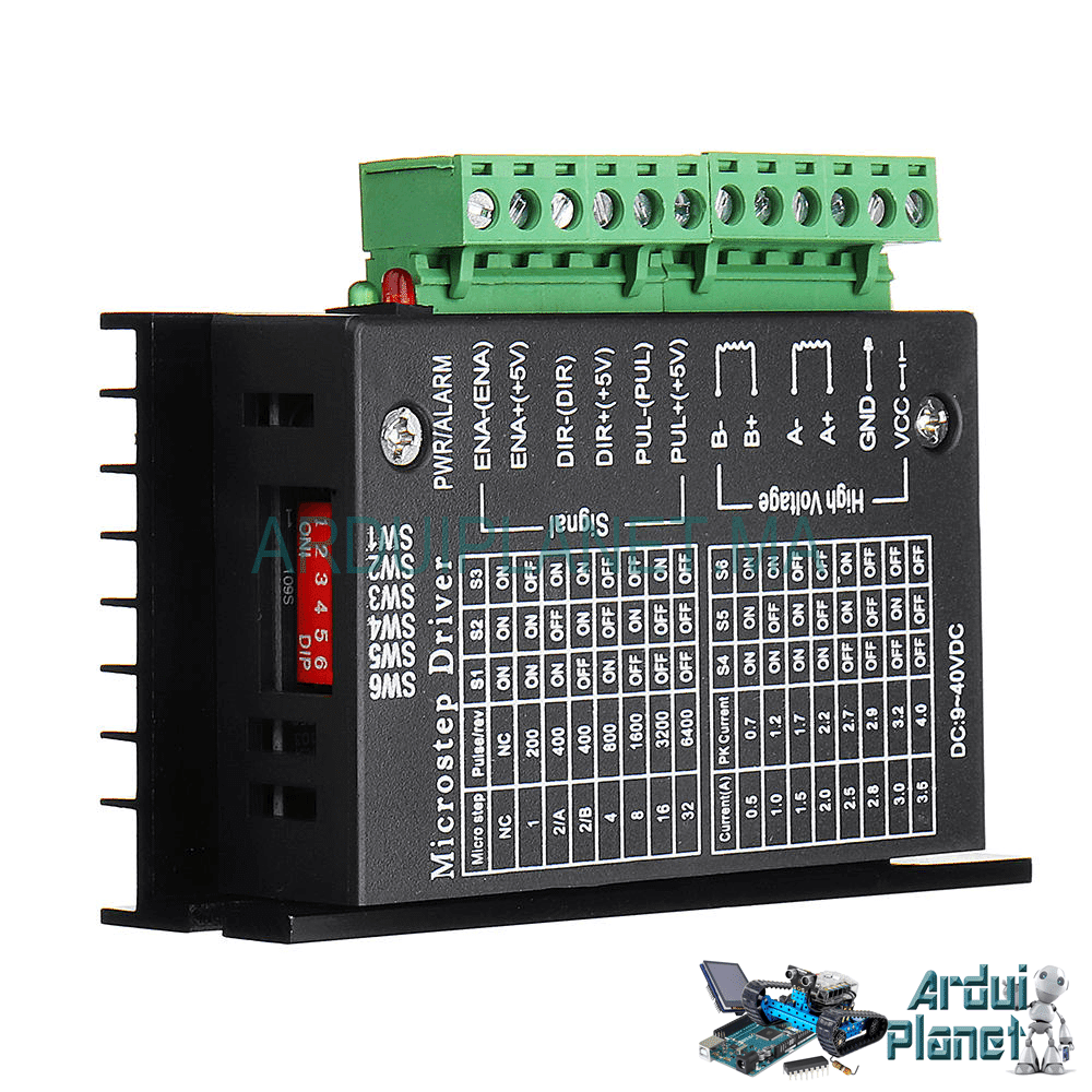 TB6600 Driver Moteur Pas à pas 4A