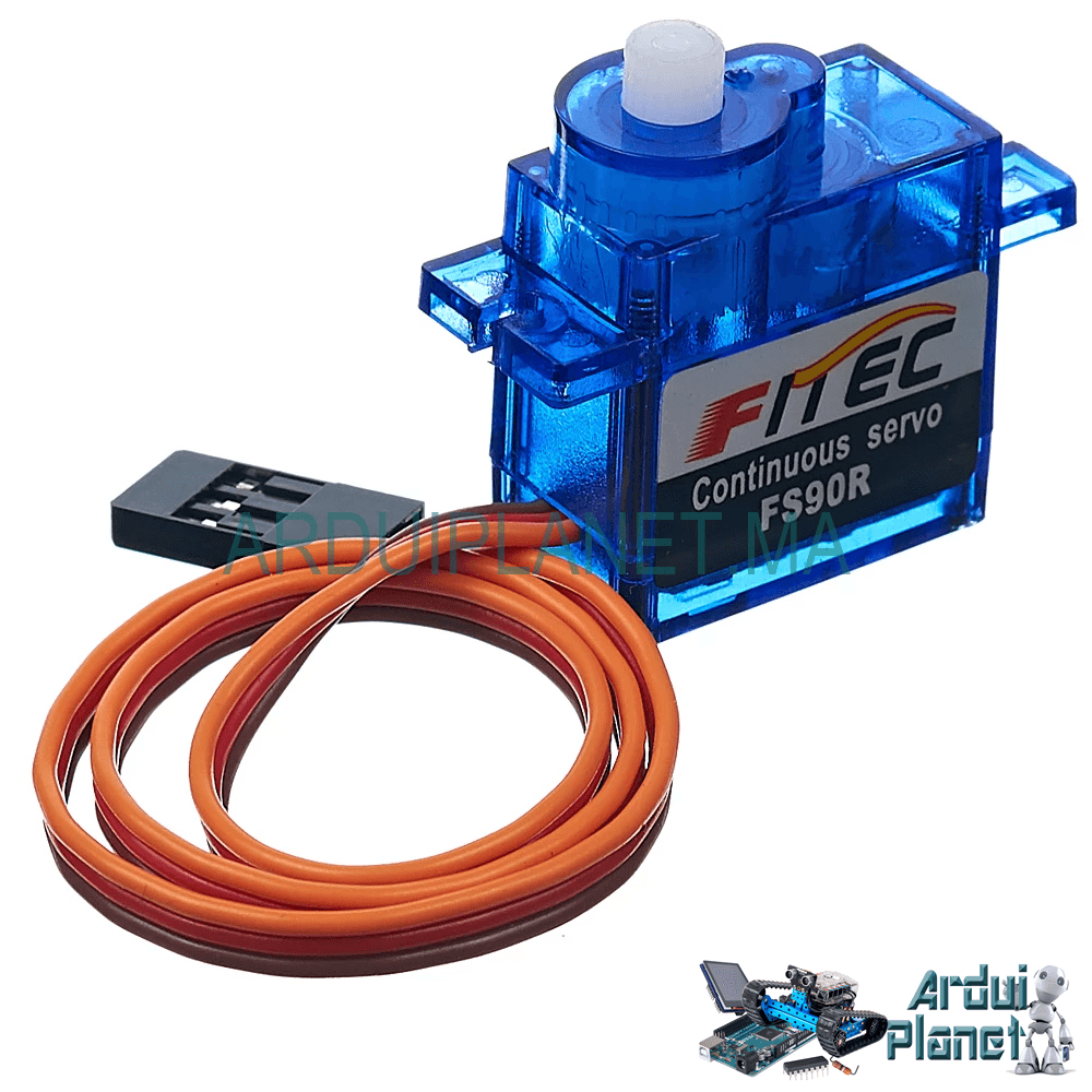 TS90D Servo Moteur à Rotation Continu 360°