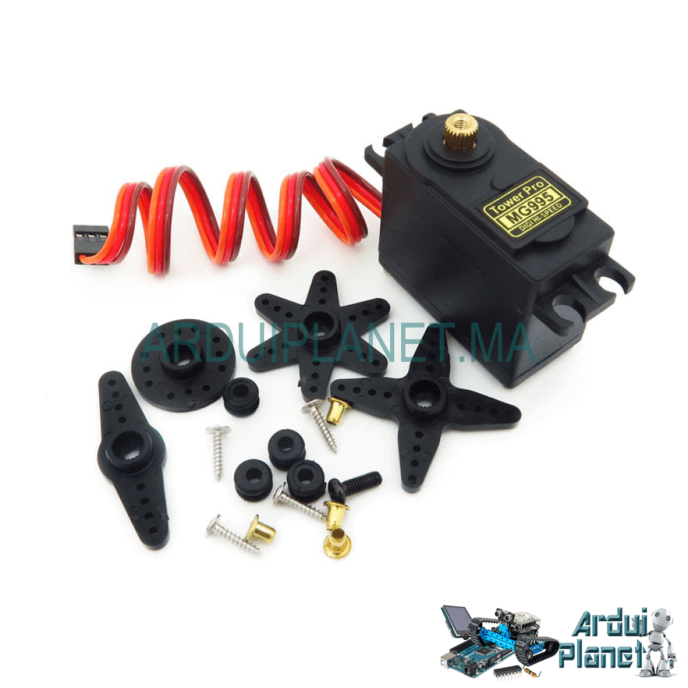 MG995 Servo Moteur Tower Pro Rotation continu 360°