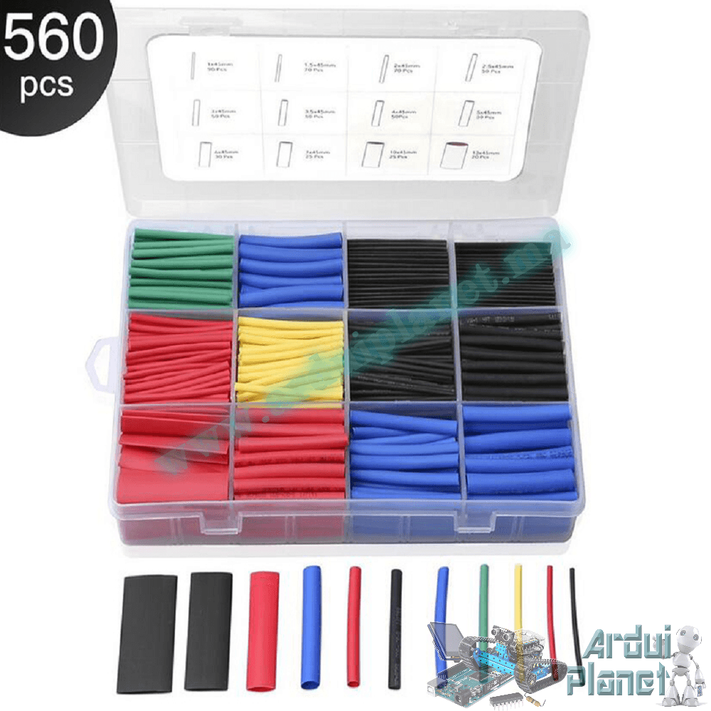 Kit de Gaine Thermorétractable 560 piéces